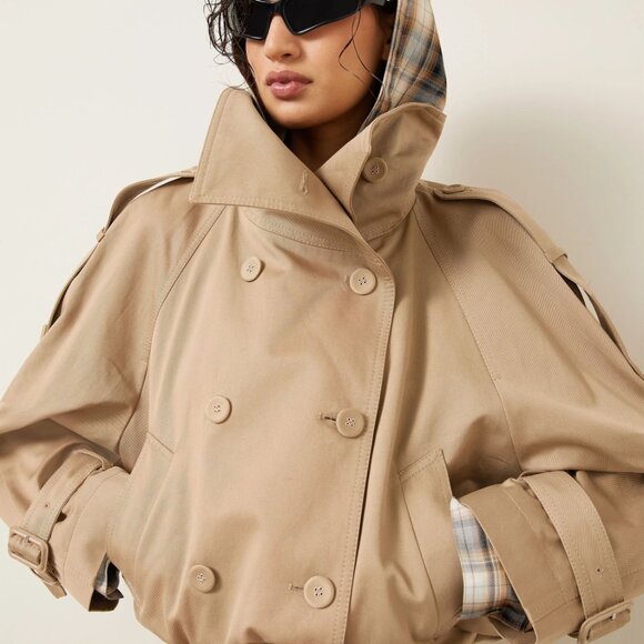 Acne Studios Jacket Twill Trench - Picture 3 of 15